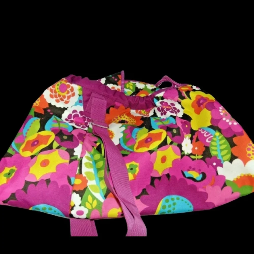 Vera Bradley Va Va Bloom Laundry Bag Adjustable Strap
